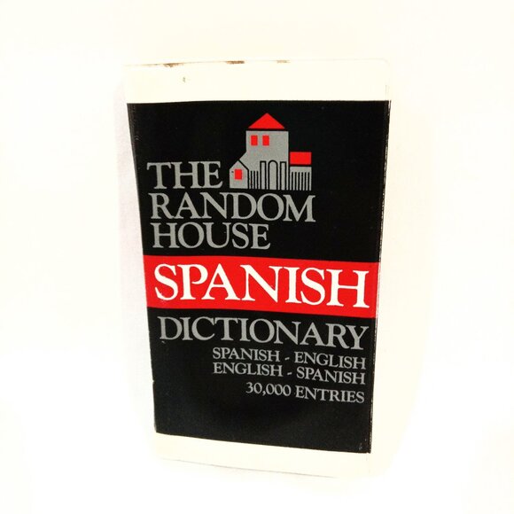 Spanish English Dictionary 30,000 Entries by The Random House - Picture 1 of 2